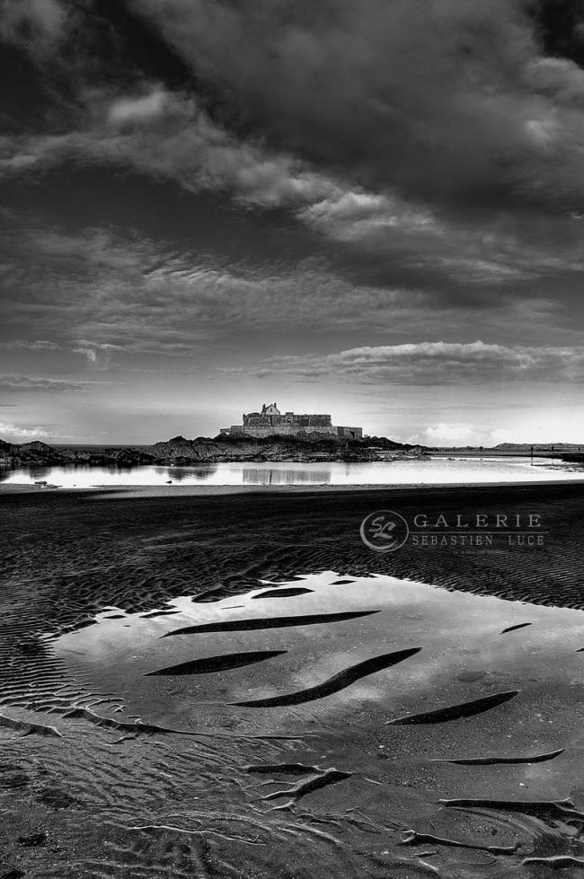 Fort National , Saint Malo - Photographie Photographies d'art en édition limitée Galerie Sébastien Luce