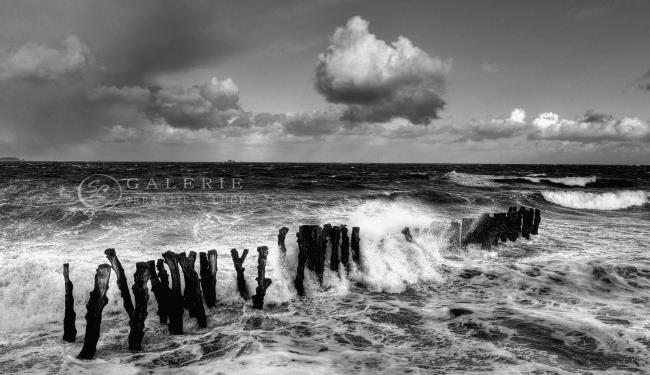 Effets Brise-Lames - St Malo  - Photographie Photographies par thématiques Galerie Sébastien Luce