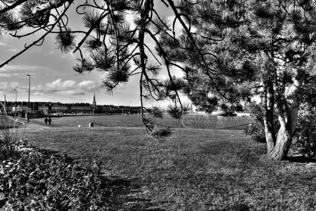 La promenade - St Malo - Photographie Photographies par thématiques Galerie Sébastien Luce