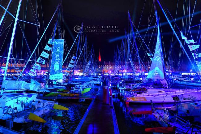 Route du Rhum -Son et Lumière  - Photographie Photographies d'art en édition limitée Galerie Sébastien Luce