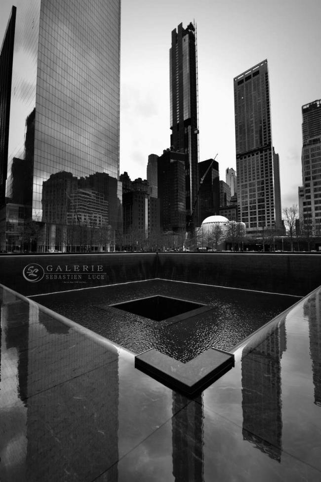 9/11 Mémorial New York - Photographie Photographies par thématiques Galerie Sébastien Luce
