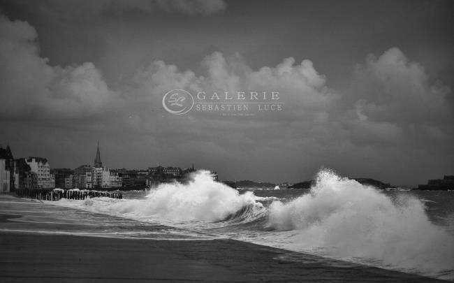 le sillon et ses vagues d´écume - Photographie Photographies par thématiques Galerie Sébastien Luce
