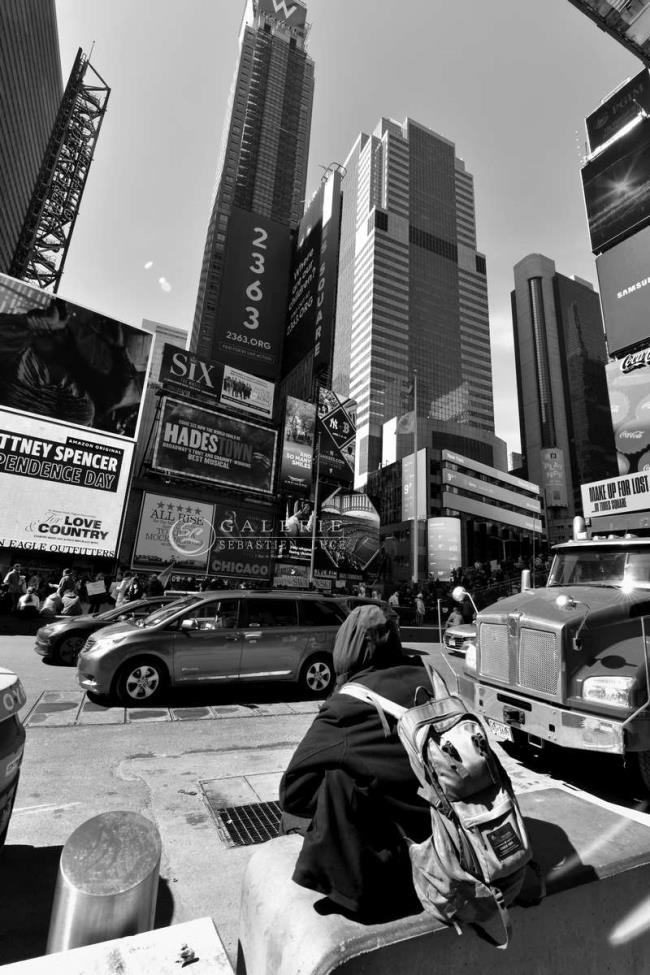 Voyage Times Square - Photographie Photographies par thématiques Galerie Sébastien Luce