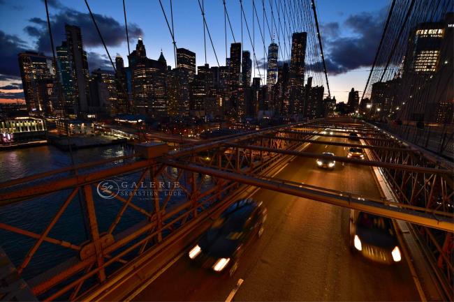 Brooklyn bridge - Photographie Photographies d'art en édition limitée Galerie Sébastien Luce