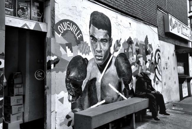 Mohamed Ali - New York - Photographie Photographies d'art en édition limitée Galerie Sébastien Luce