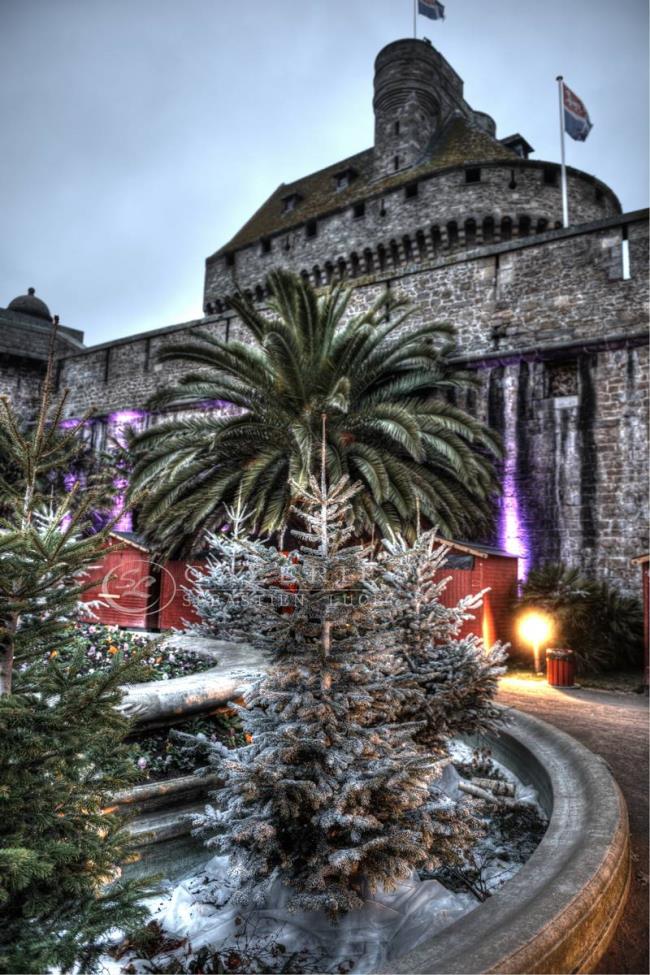 Noël à Saint Malo - Photographie Photographies par thématiques Galerie Sébastien Luce