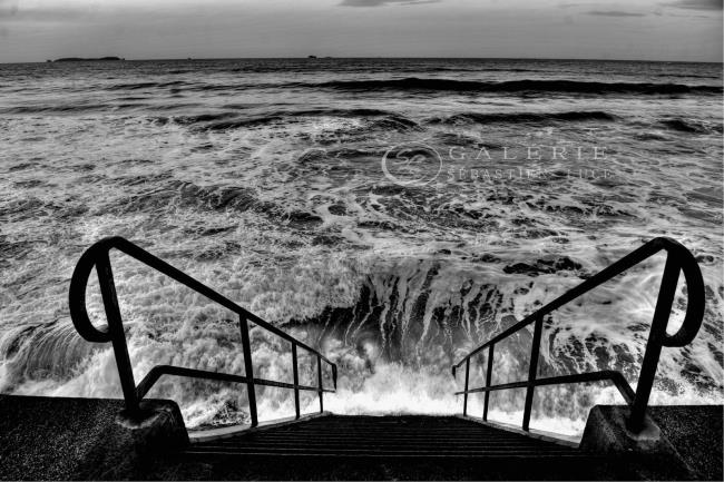 Descente Marine - St Malo  - Photographie Photographies par thématiques Galerie Sébastien Luce