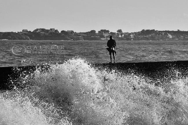 Pêche sportive - St Malo - Photographie Photographies par thématiques Galerie Sébastien Luce