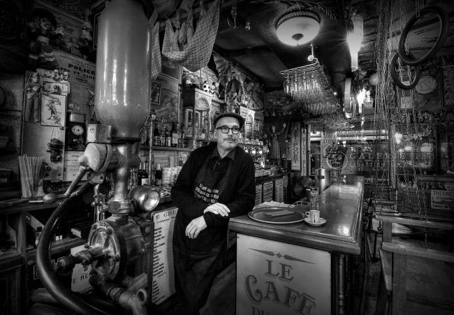 Le Café du Coin - Saint Malo - Photographie Photographies par thématiques Galerie Sébastien Luce