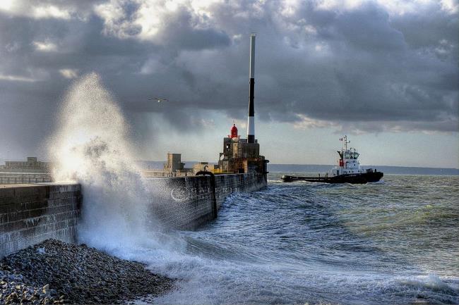 Sortie en Mer - Le Havre  - Photographie Photographies d'art en édition limitée Galerie Sébastien Luce