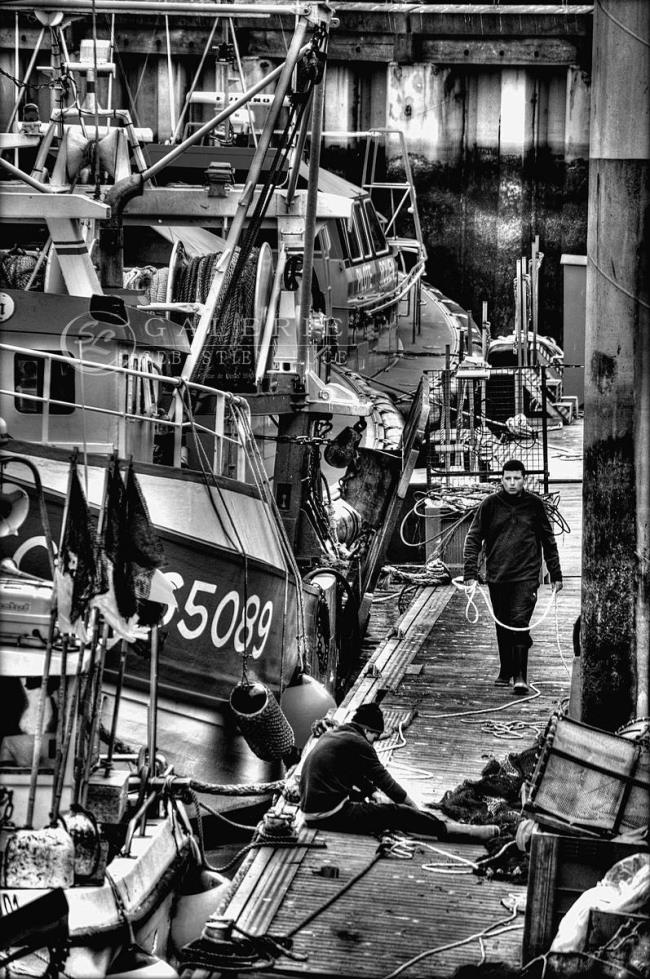 Sur le Quai - Le Havre  - Photographie Photographies par thématiques Galerie Sébastien Luce