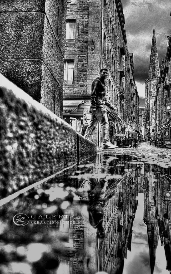 Réflection Malouine - Photographie Photographies d'art en édition limitée Galerie Sébastien Luce