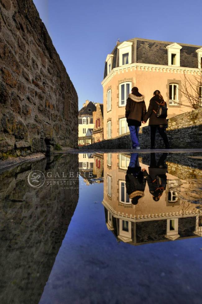 Avoir son double - St Malo - Photographie Photographies d'art en édition limitée Galerie Sébastien Luce