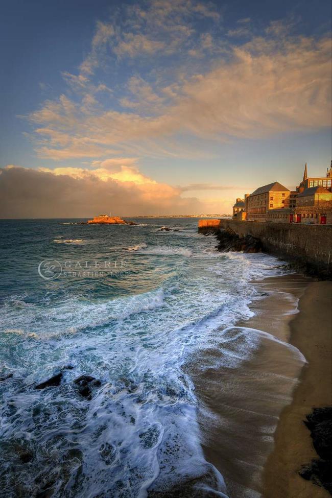 Bras de Mer - Saint Malo  - Photographie Photographies d'art en édition limitée Galerie Sébastien Luce