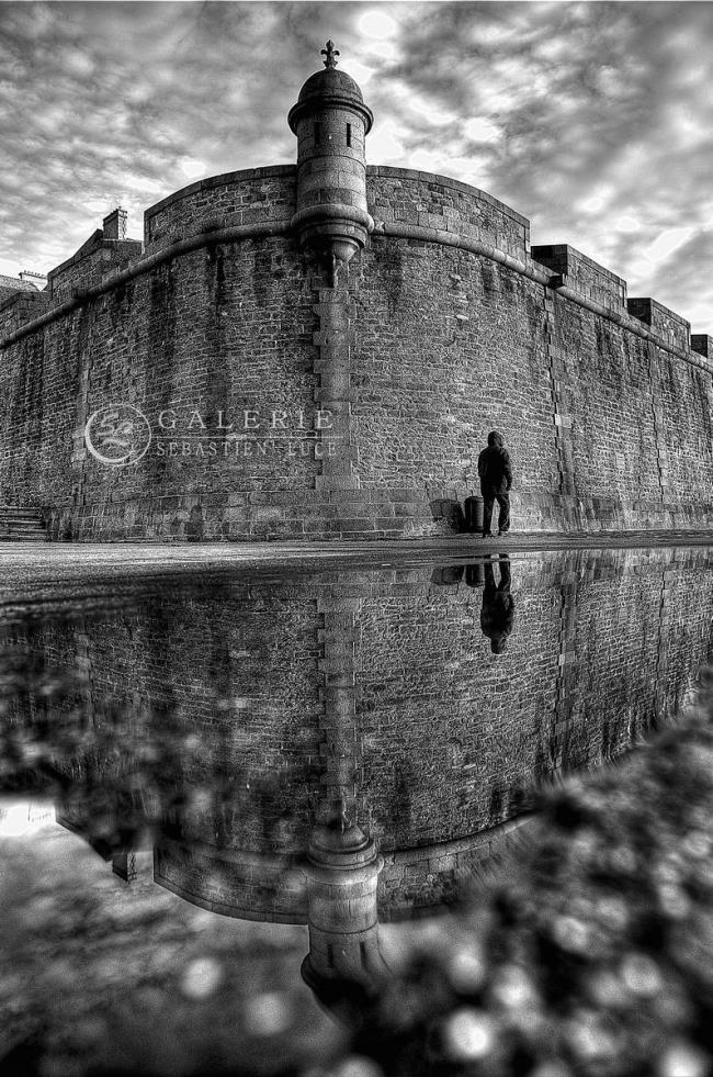 le gardien des remparts -St Malo - Photographie Photographies par thématiques Galerie Sébastien Luce