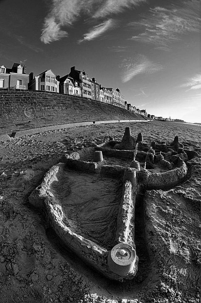 Remparts de Sable - Saint Malo - Photographie Photographies par thématiques Galerie Sébastien Luce