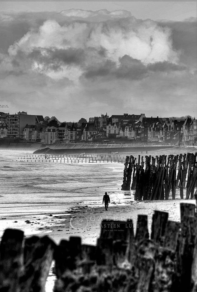 en communion avec les brises-Lames - Photographie Photographies d'art en édition limitée Galerie Sébastien Luce
