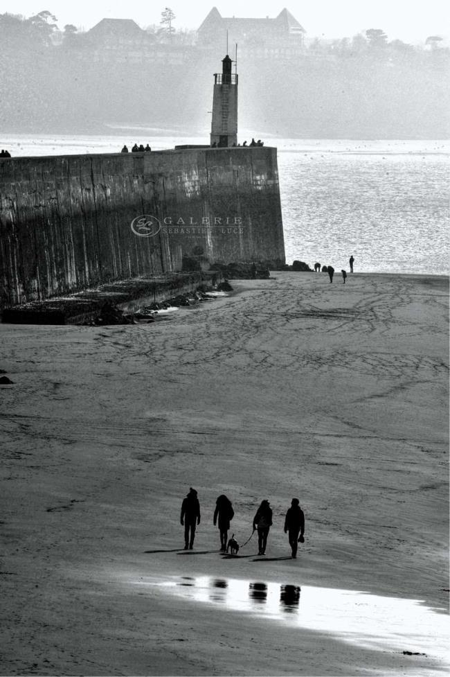 Saint Malo - Plage - Photographie Photographies par thématiques Galerie Sébastien Luce