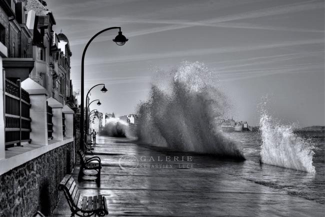Bataille navale - St Malo - Photographie Photographies d'art en édition limitée Galerie Sébastien Luce