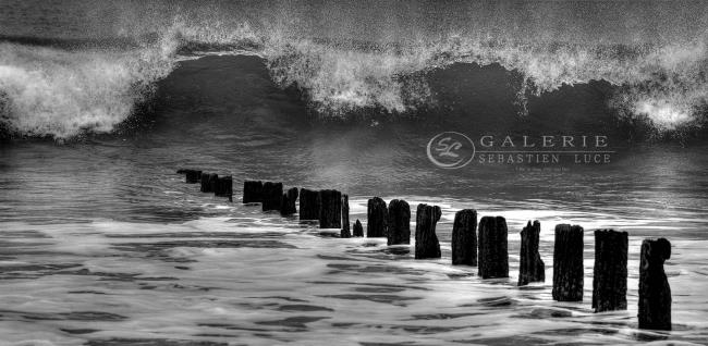 St Malo au creux de la Vague  - Photographie Photographies par thématiques Galerie Sébastien Luce
