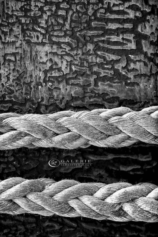 Amarre - Saint Malo  - Photographie Photographies par thématiques Galerie Sébastien Luce