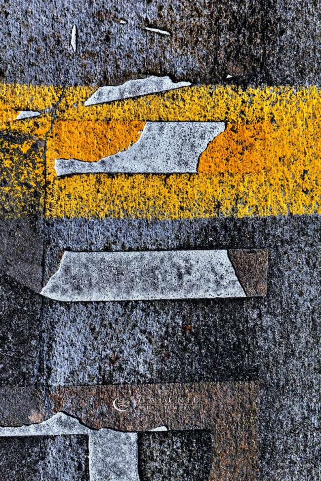 ligne jaune - Photographie Photographies d'art en édition limitée Galerie Sébastien Luce