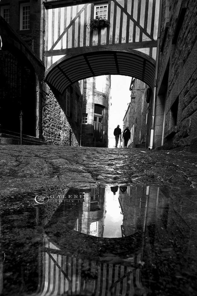 sous l´arche - saint malo - Photographie Photographies d'art en édition limitée Galerie Sébastien Luce