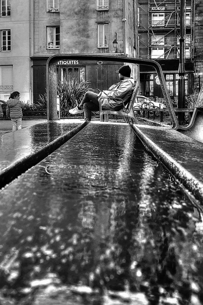 cadre urbain - saint malo - Photographie Photographies par thématiques Galerie Sébastien Luce