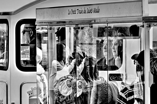 Le petit train - Saint Malo - Photographie Photographies par thématiques Galerie Sébastien Luce