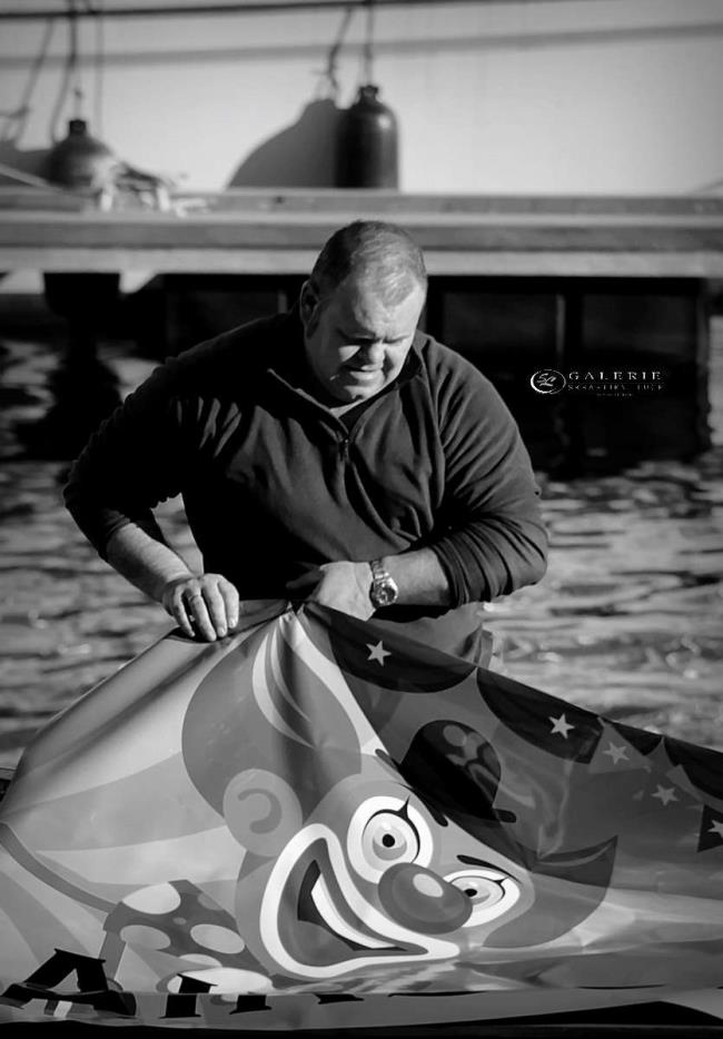 clown joyeux - saint malo - Photographie Photographies d'art en édition limitée Galerie Sébastien Luce