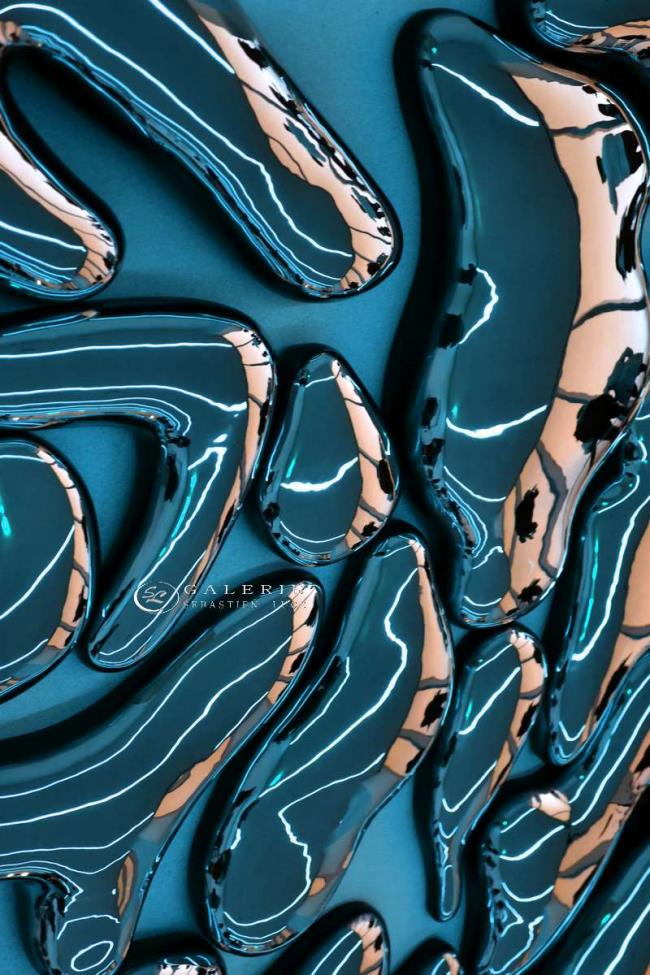 gouttes de mercure - Photographie Photographies d'art en édition limitée Galerie Sébastien Luce