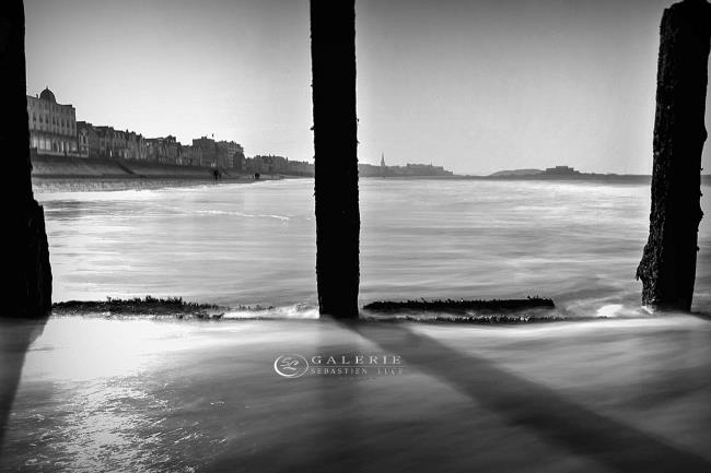 Pause longue à St Malo  - Photographie Photographies d'art en édition limitée Galerie Sébastien Luce