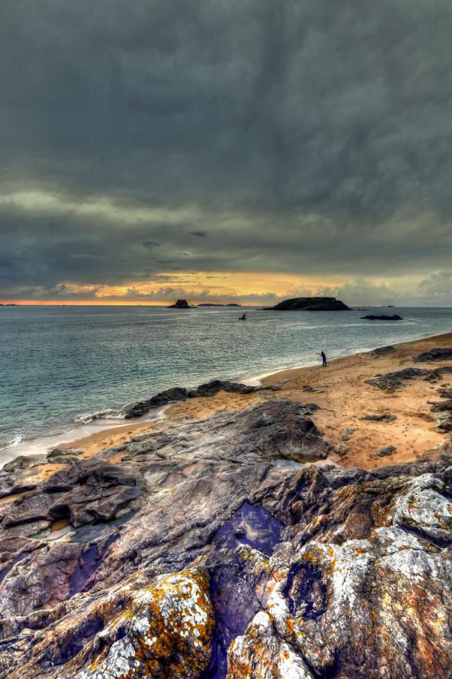 le pêcheur de bon-secours  Saint Malo - Photographie Photographies d'art en édition limitée Galerie Sébastien Luce