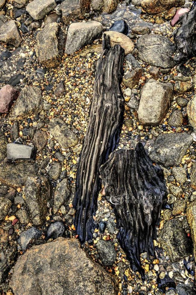 le repos du brise-lames - Saint Malo - Photographie Photographies d'art en édition limitée Galerie Sébastien Luce