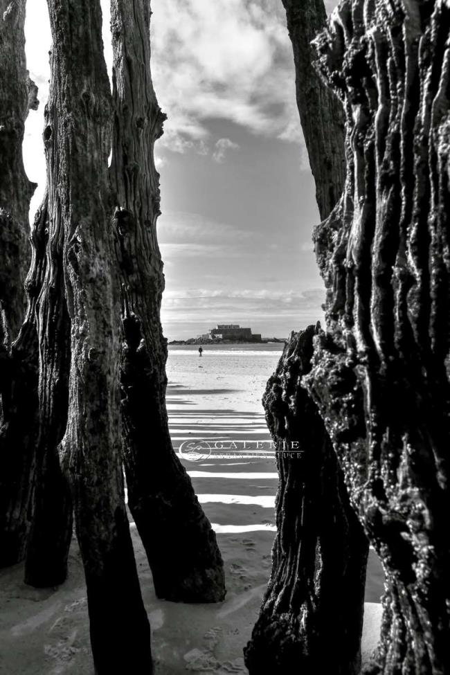 Entre les lignes - st malo - Photographie Photographies d'art en édition limitée Galerie Sébastien Luce