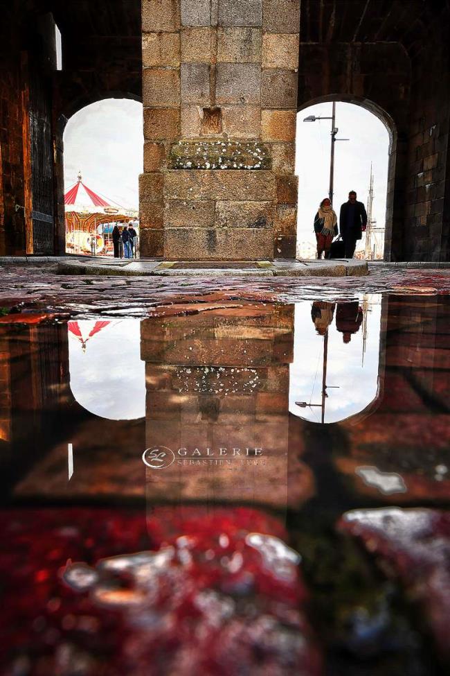 vacances à saint malo  - Photographie Photographies d'art en édition limitée Galerie Sébastien Luce
