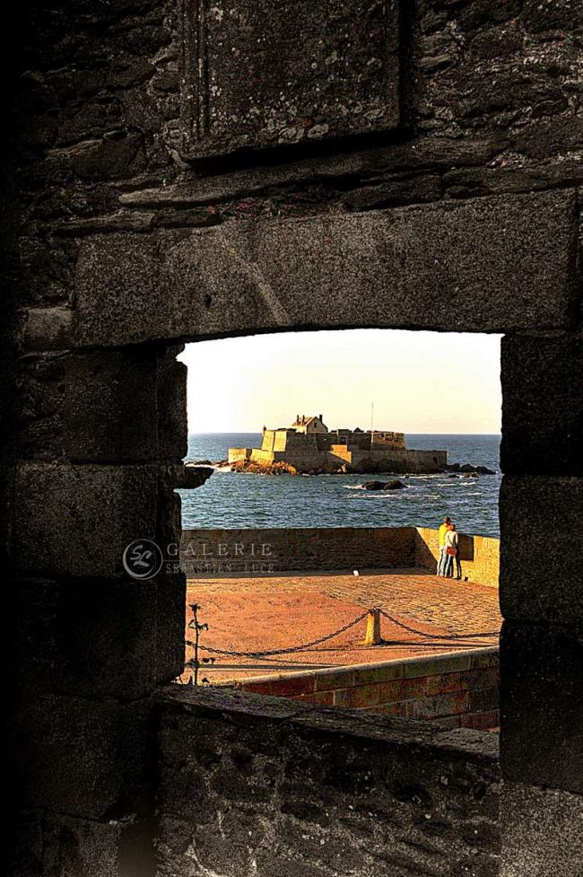 A chacun sa vue - Saint Malo - Photographie Photographies d'art en édition limitée Galerie Sébastien Luce