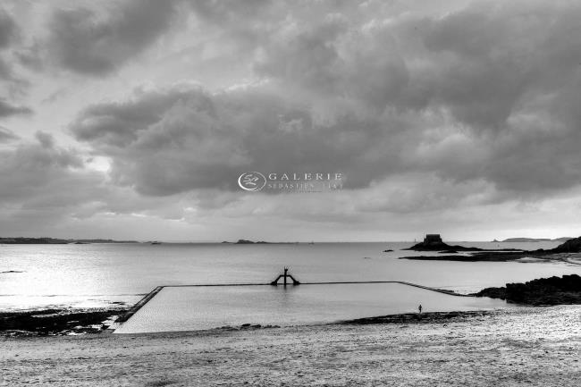 le petit baigneur - Saint Malo  - Photographie Photographies par thématiques Galerie Sébastien Luce