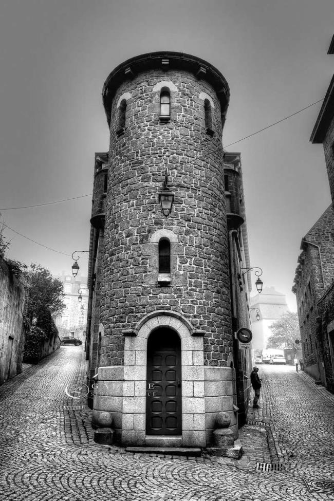 Architecture bretonne - Saint Malo - Photographie Photographies par thématiques Galerie Sébastien Luce