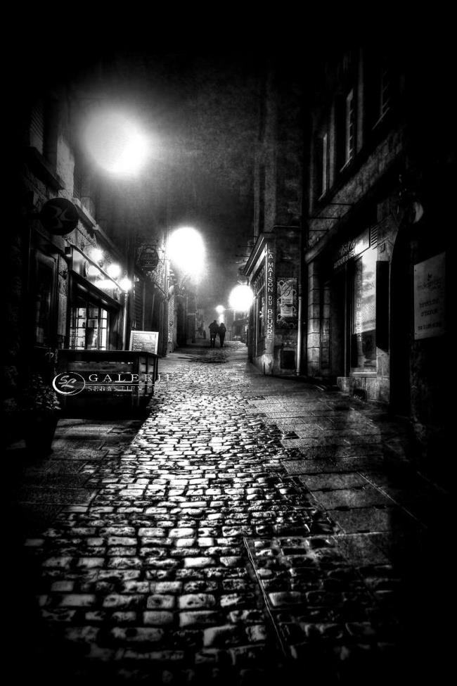 nuit noire - saint malo - Photographie Photographies d'art en édition limitée Galerie Sébastien Luce