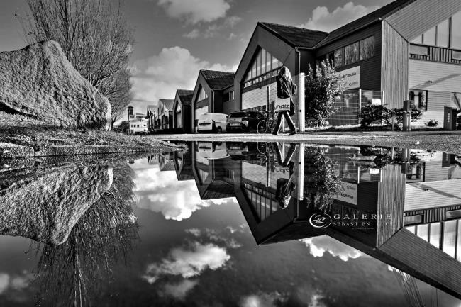symétrie bretonne - Saint Malo - Photographie Photographies par thématiques Galerie Sébastien Luce