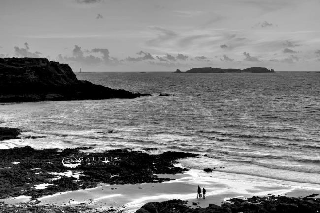grande marée Saint Malo - Photographie Photographies par thématiques Galerie Sébastien Luce