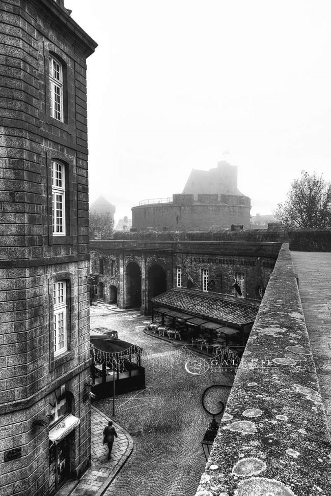 saint malo en contrebas  - Photographie Photographies par thématiques Galerie Sébastien Luce