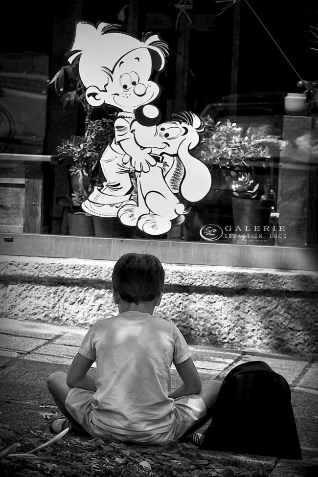 un air de bd - saint malo - Photographie Photographies d'art en édition limitée Galerie Sébastien Luce