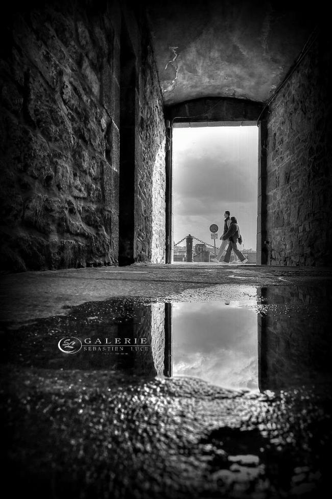 ouverture vers l extérieur -saint malo - Photographie Photographies d'art en édition limitée Galerie Sébastien Luce