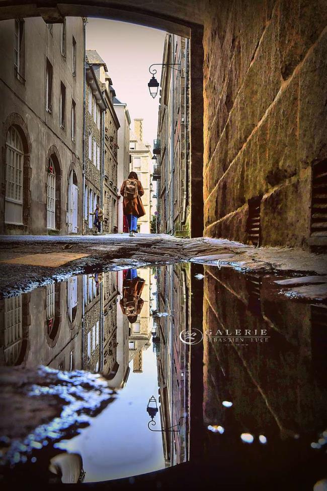 Rue de Saint Malo - Photographie Photographies d'art en édition limitée Galerie Sébastien Luce