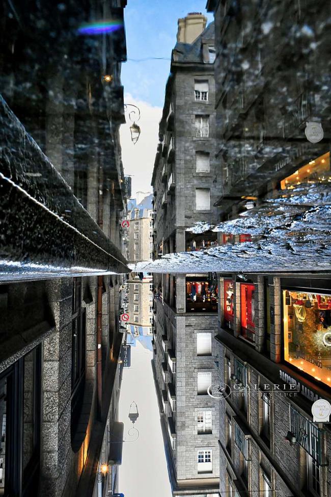à l´envers - saint malo - Photographie Photographies d'art en édition limitée Galerie Sébastien Luce