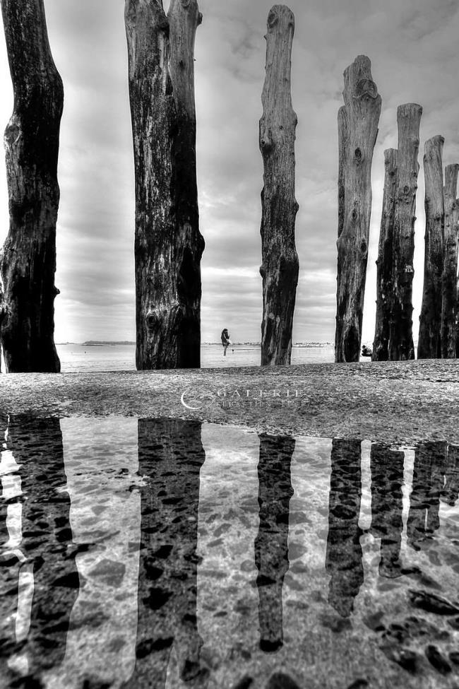 Petit et grand - Saint Malo - Photographie Photographies d'art en édition limitée Galerie Sébastien Luce