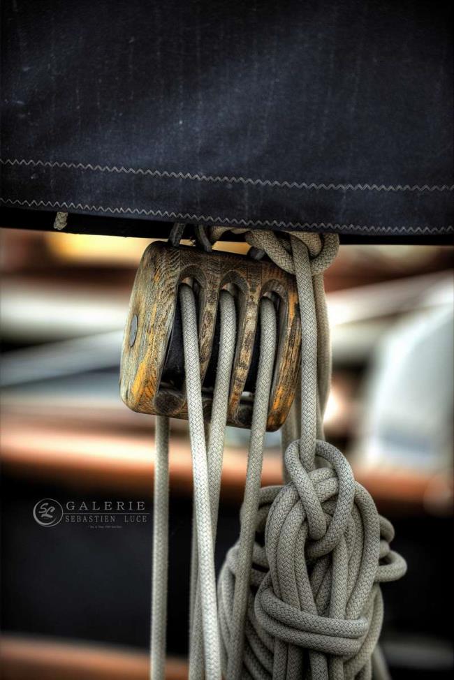 Poulie Double - Saint Malo - Photographie Photographies d'art en édition limitée Galerie Sébastien Luce
