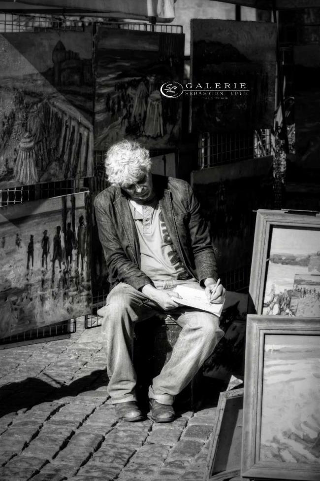 Artiste de rue - Photographie Photographies d'art en édition limitée Galerie Sébastien Luce